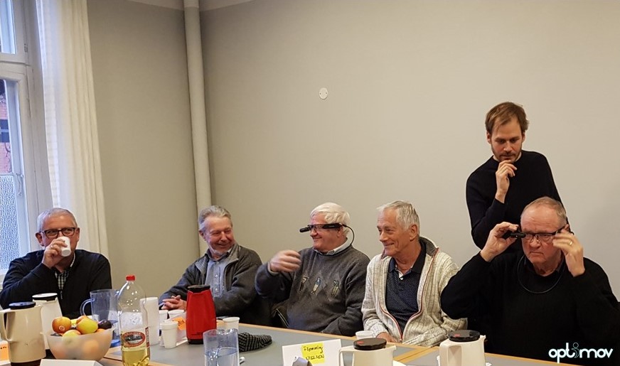 Telerehab with Optimov