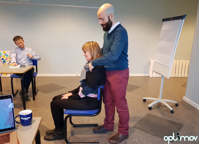 massage ergonomics workshop Optimov